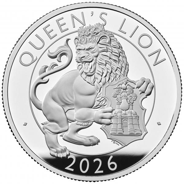 2017年 クイーンズビースト イングランド ライオン NGC 銀貨 イギリス 2017年 クイーンズビースト イングランド ライオン NGC 銀貨