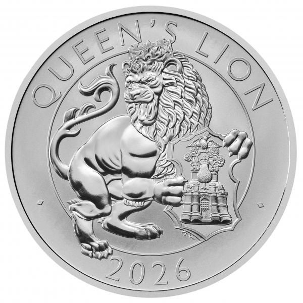 2022 ロイヤルチューダービースト　2オンス　プルーフ銀貨 UK22TLE2S