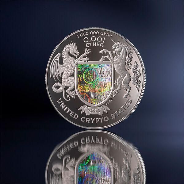 UFO銀貨銅貨セット　1オンス　各1枚 AP244201