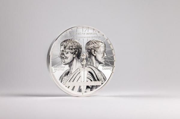 武士道2オンスプルーフ　立体銀貨虎金メッキ 武士道2オンスプルーフ 立体銀貨虎金メッキ