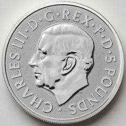 保証書有　2oz 純銀　2022 ロイヤルチュダービースト　ライオン 2022 2 oz British Silver Tudor Beasts Lion of England Coin l