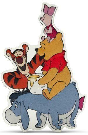 デイジーダック75周年記念銀貨（2015年ニウエ） ディズニー銀貨 - 野口