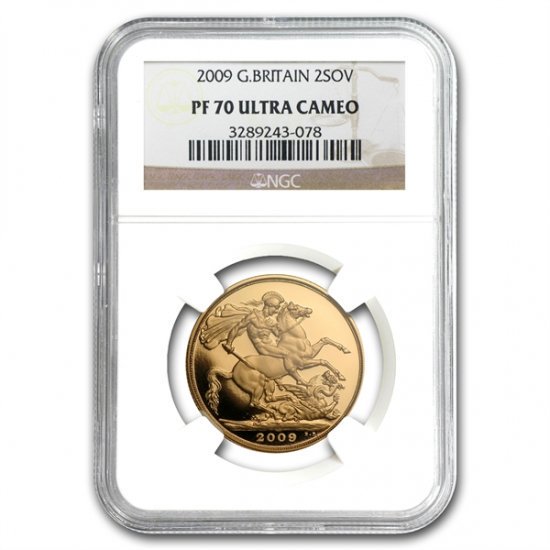 2009 イギリス 金貨 2 Pounds PF-70 UCAM NGC 新品未使用 - 野口コイン ...