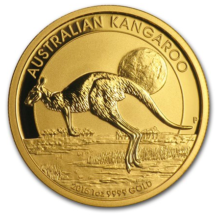 カンガルー金貨 オーストラリア 1オンス 流通品