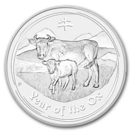 2021 オーストラリア　オパール　牛　1オンス　銀貨　コイン　希少品 43883-1