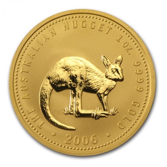 2006 オーストラリア、カンガルー金貨１オンス クリアーケース付き 新品未使用 - 野口コイン株式会社