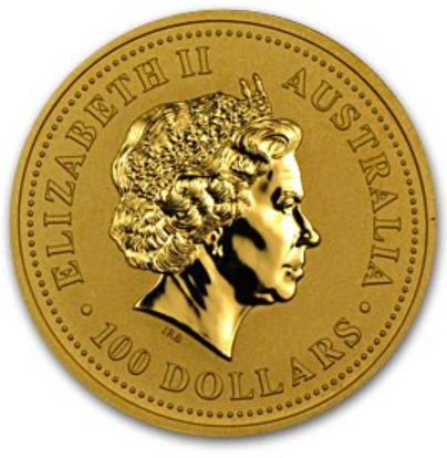 2003 オーストラリア、カンガルー金貨１オンス クリアケース付き 新品未使用 - 野口コイン株式会社