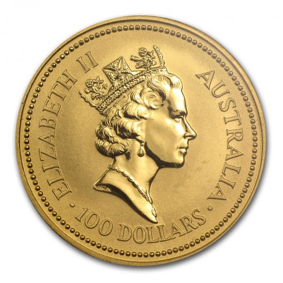 貨幣今週限定価格！オーストラリア パース造幣局発行 1/10オンス金貨 1990年