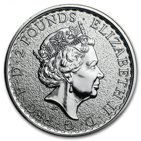 2016 イギリス ブリタニア銀貨1オンス (39mmクリアケース付き) 新品未 ...