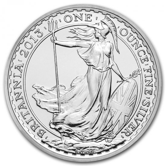 2015 イギリス ブリタニア銀貨1オンス (39mmクリアケース付き) 新品未