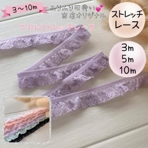 手作り副資材｜ストレッチフリルレース - 子供服型紙販売