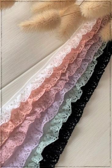 手作り資材｜フリルストレッチレース - 子供服型紙販売ショップ