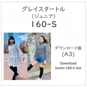 【ダウンロードＡ３版】グレイスタートル（ジュニア１６０−Ｓ） (download-junior160-S size)