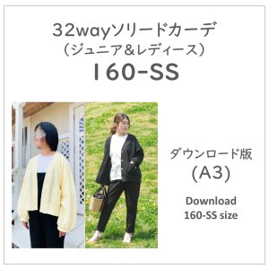 【ダウンロードＡ３版】ソリードカーデ１６０−ＳＳ (download-160-SS size)