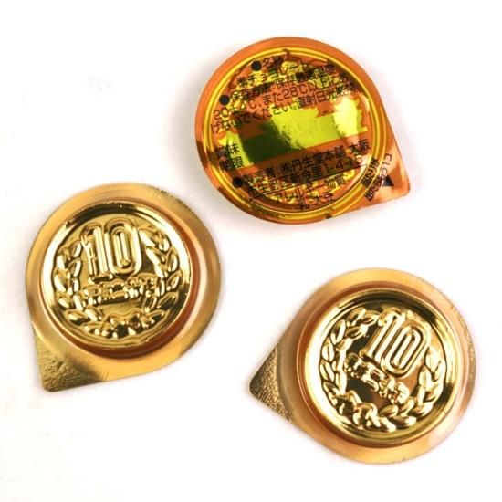 チョコ10、タン濃10、貼り付けGOLD10 福助製菓 ゴールドチョコレート | あまのや繁田商店ほっとらいん