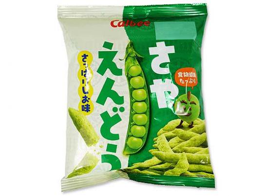 カルビー さやえんどう さっぱりしお味 小袋 (24個入) | スナック系駄菓子 | 2丁目ひみつ基地