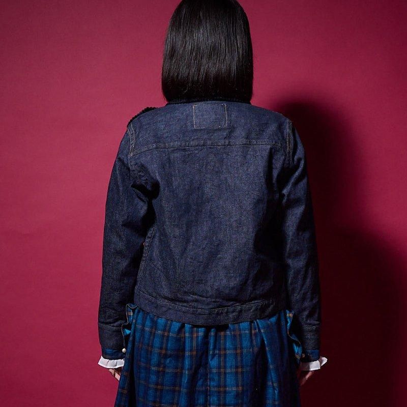 Drowse and yet... バックリボン　ツイードコート　良品 コート、ジャケット - Drowse and yet online shop