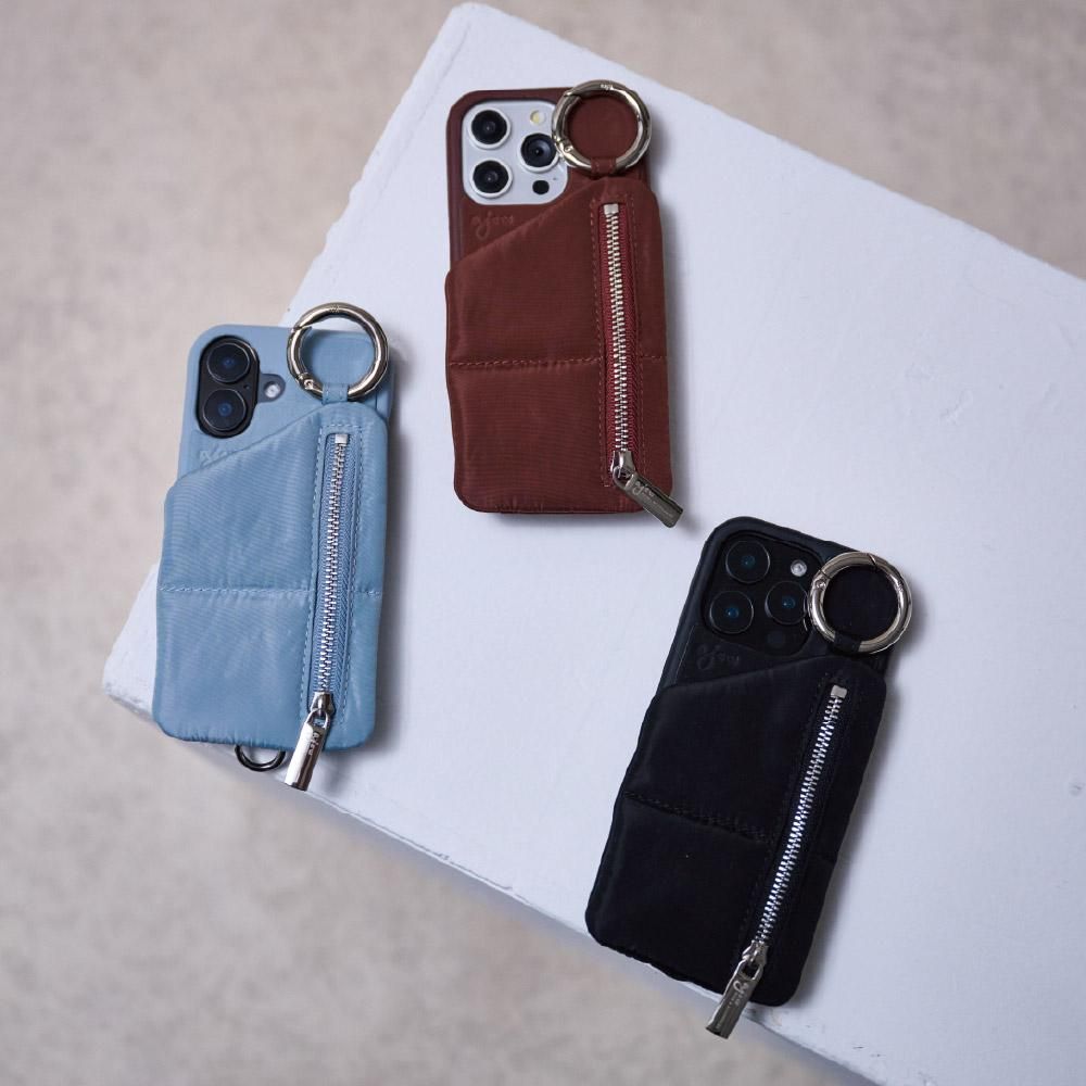 【マロニー】ajew Function wallet case / ブルー マロニー】ajew Function wallet case / ブルー Function wallet