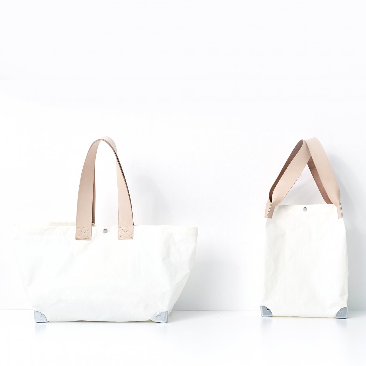 The city like tote (S) / white (発送はご注文から3営業日以内です) - ajew