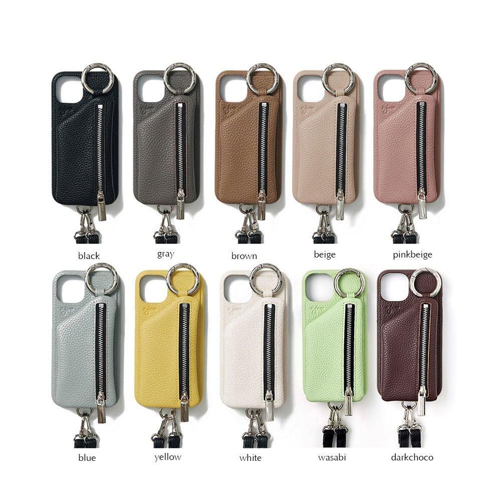 ajew iPhone 13promax case ベージュ - iPhone用ケース