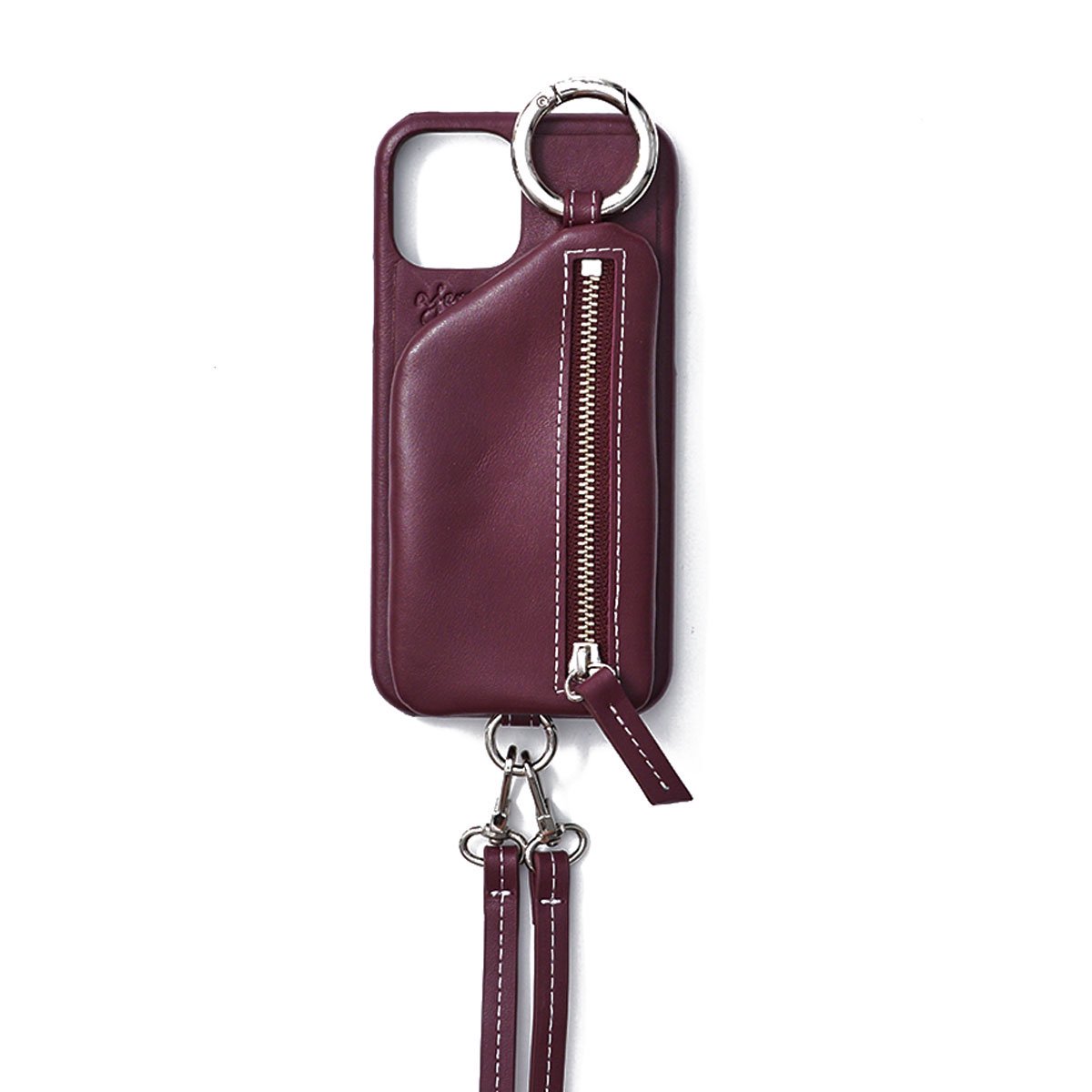 High-end leather】 iPhoneXR.11共通対応 / burgundy（発送はご注文 