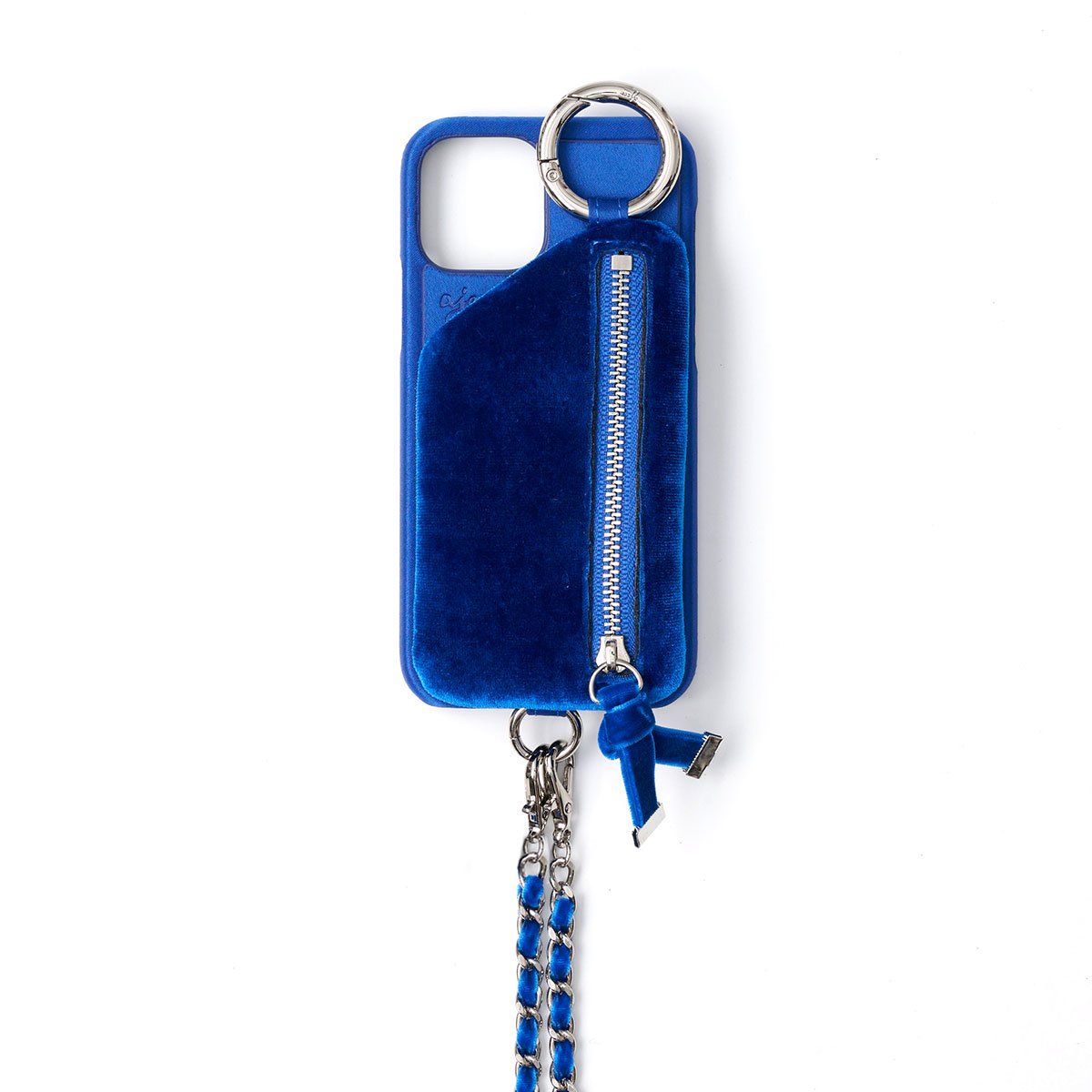 【dress case】 iPhone12.12Pro / blue(発送はご注文から3営業日以内です） - ajew