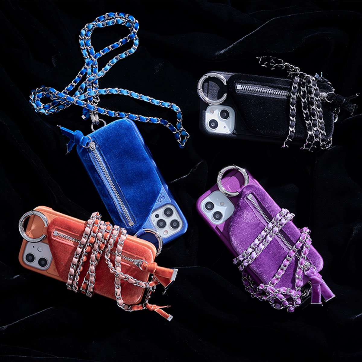 【dress case】 iPhone13ProMax / purple(発送はご注文から3営業日以内です） - ajew