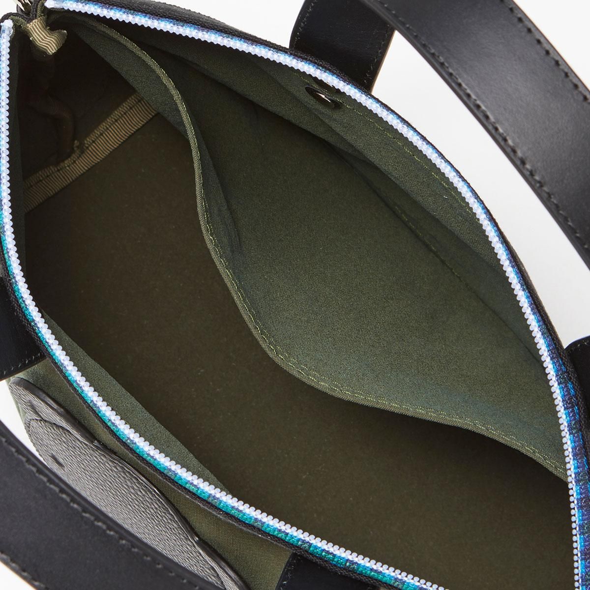 familiar別注】SHIKAKU tote / khaki (発送はご注文から3営業日