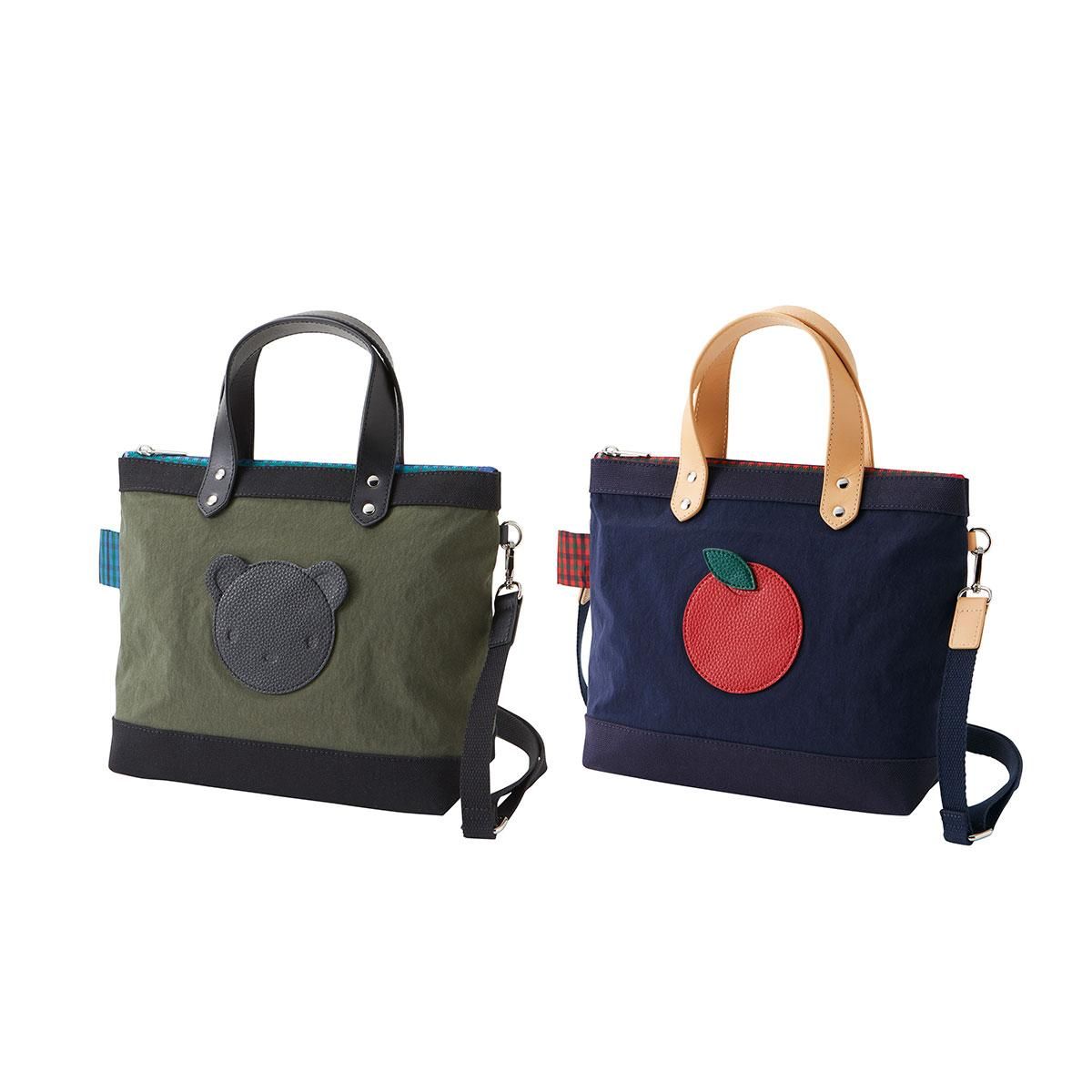 familiar別注】SHIKAKU tote / khaki (発送はご注文から3営業日