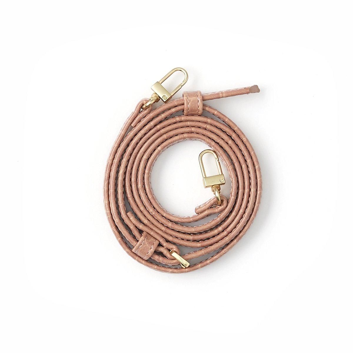 ajew 紐付きクロコ　iPhone14Pro MAX iPhone14Pro / brown 【ひも付きクロコ】 (発送はご注文から3