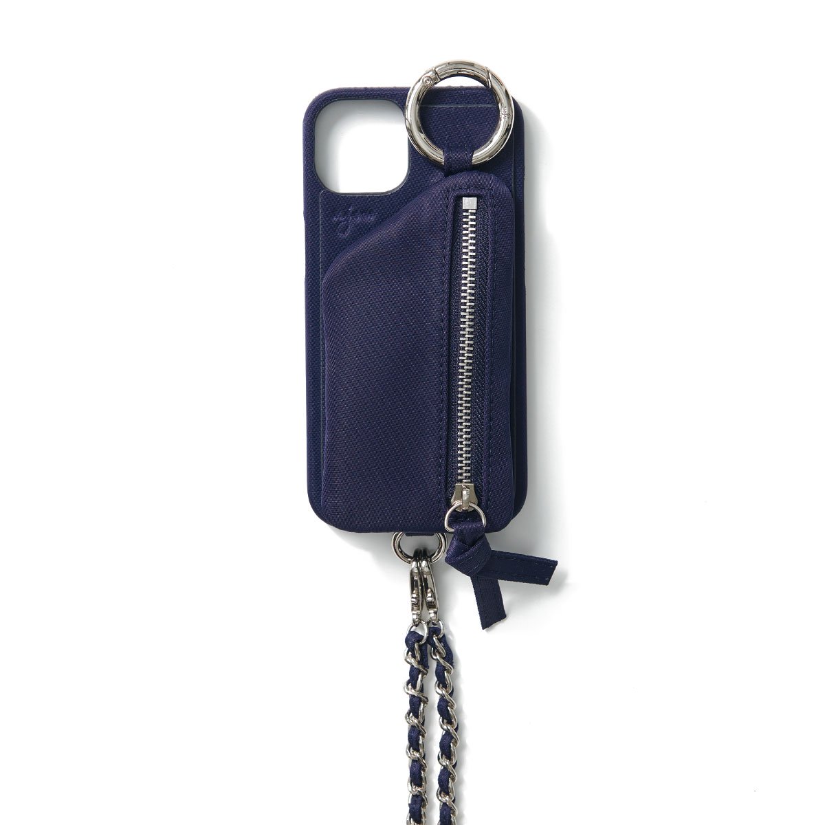 dress NYLON 】 iPhone13ProMax / navy (発送はご注文から3営業日以内