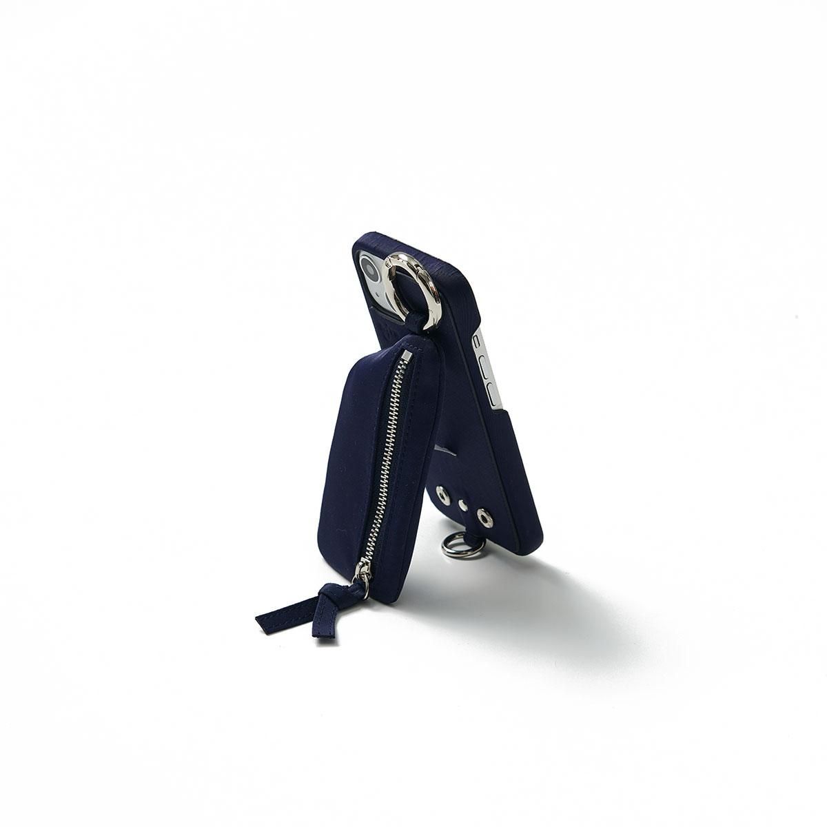 iPhone14 / navy 【 dress NYLON 】 (発送はご注文から3営業日