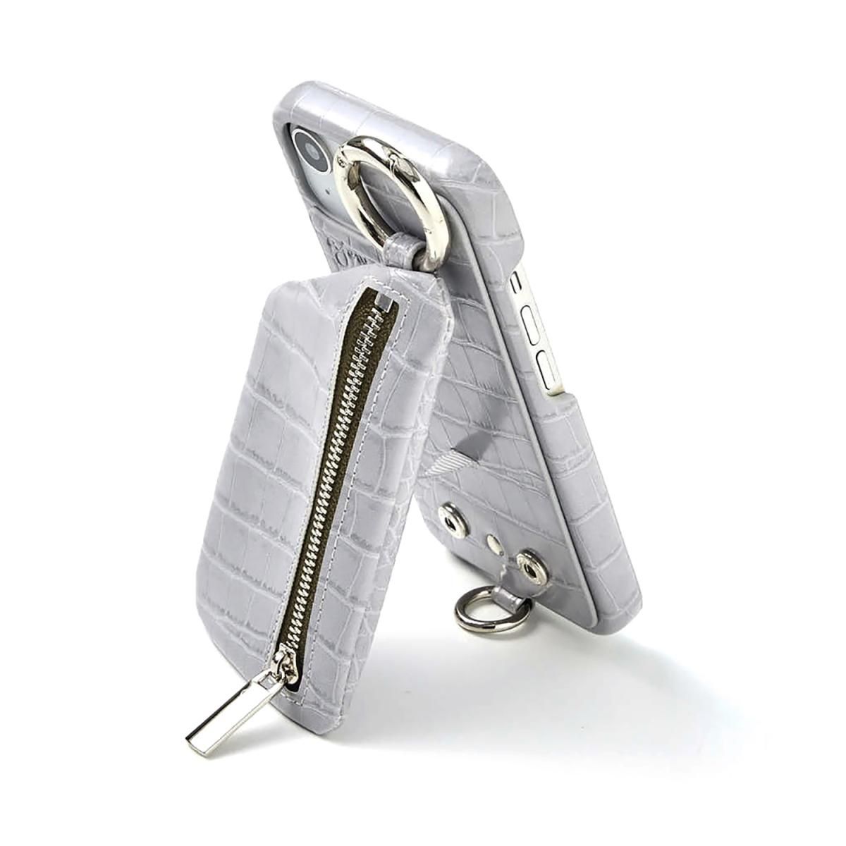 iPhone12.12Pro共通対応 / black 【ひも付きクロコ】 iPhone12.12Pro共通対応 / black 【ひも付きクロコ】 - メルカリ