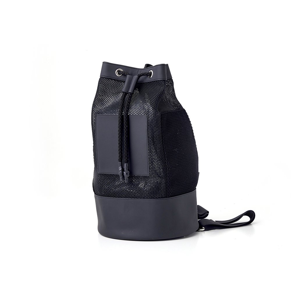 Mesh bonsac bag / black（発送はご注文から3営業日以内です） - ajew