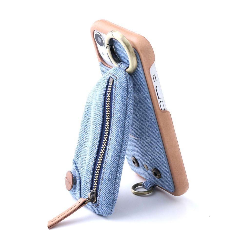 iPhone15 / light blue 【denim】(発送はご注文から3営業日以内