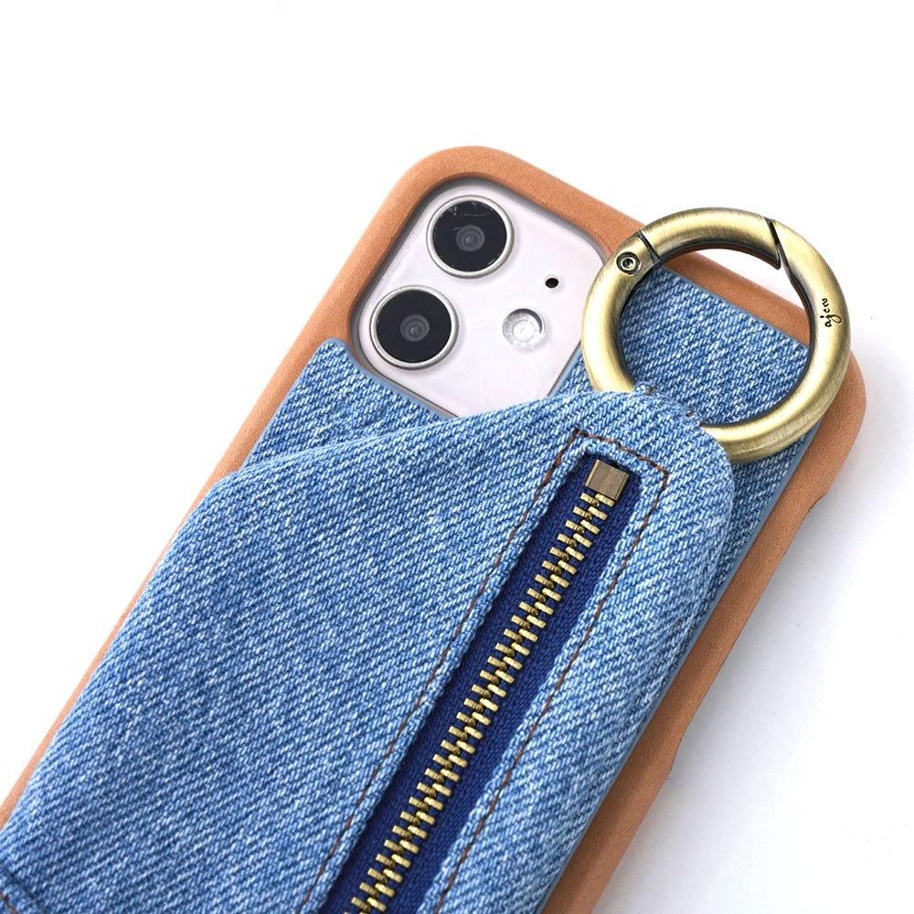 iPhone15 / light blue 【denim】(発送はご注文から3営業日以内