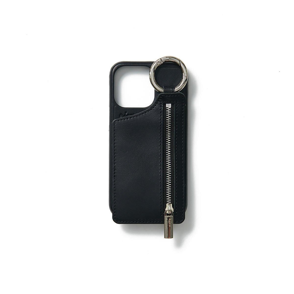 iPhone15Pro / black 【レザー】 (発送はご注文から3営業日以内