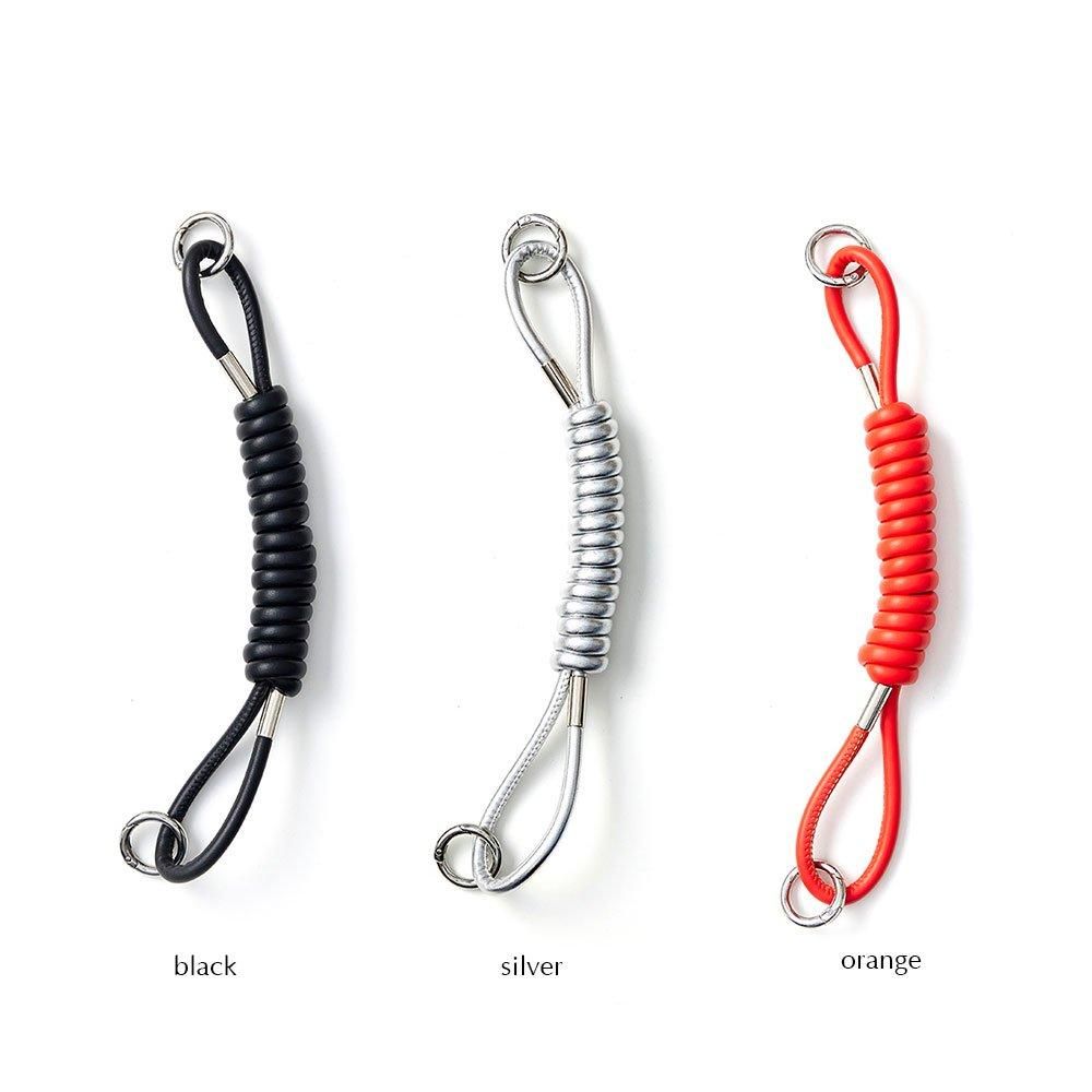 【ajew】Coil strap (plain color) / silver Coil strap (plain color) / silver (発送はご注文から3営業日