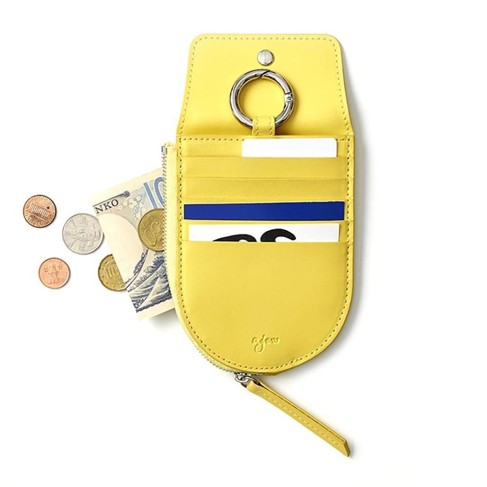 新品⭐︎ajew Function wallet case / yellow Function wallet case / yellow 【9月中旬～下旬お届け予定】 - ajew