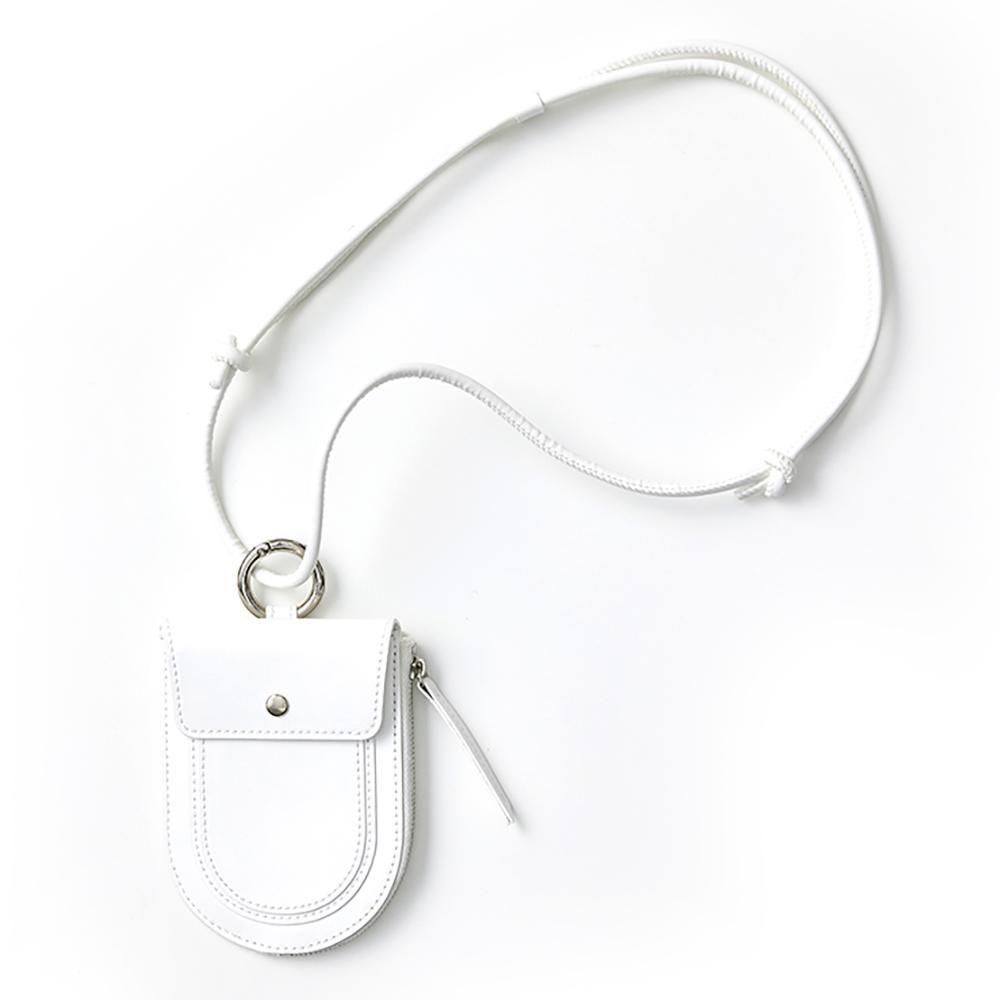 小物 ajew Function wallet case / white Function wallet case / white 【9月中旬～下旬お届け予定】 - ajew