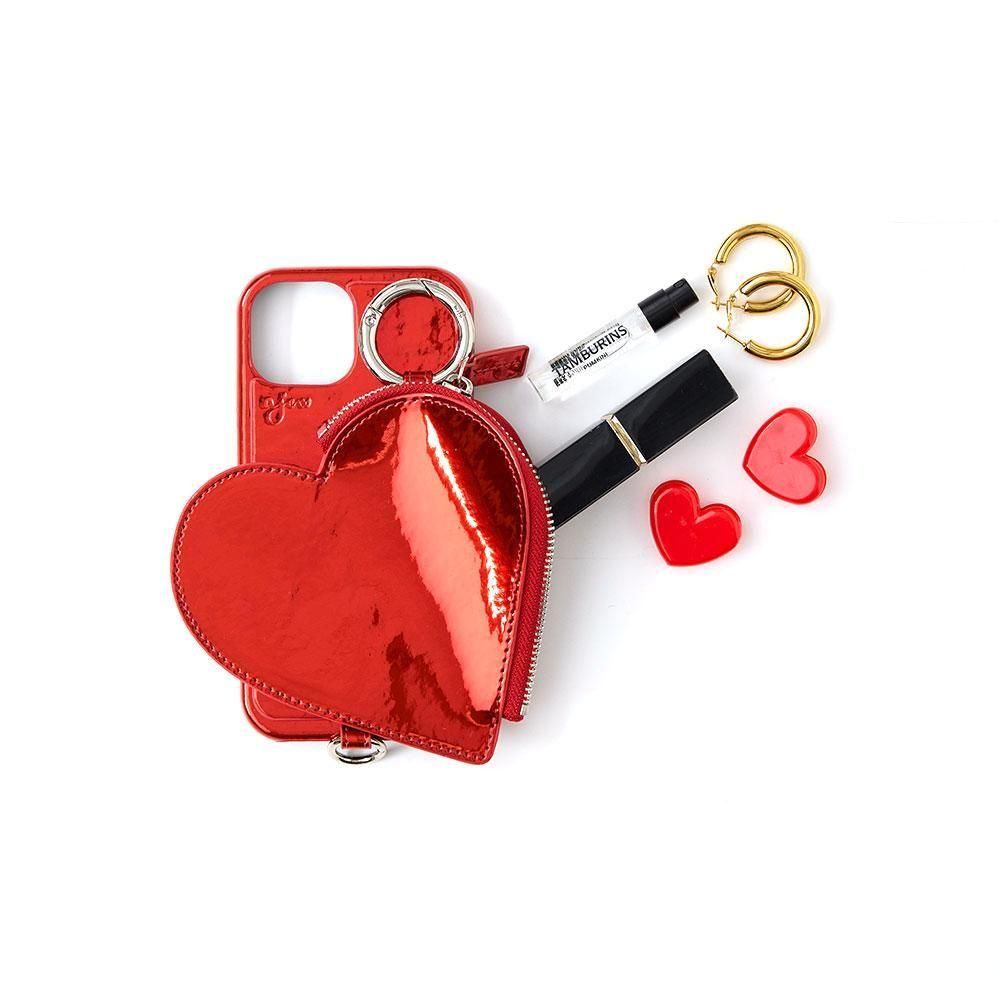 日本限定 LadyDior iPhone15pro ハート バレンタイン 赤 10/23(木)18：00～販売開始】iPhone15ProMax / red 【glow heart