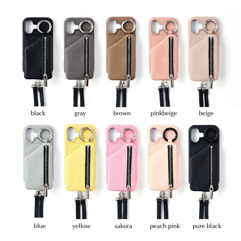 iPhoneアクセサリー ajew iPhone 17 sakura ご予約商品】iPhone17 / sakura 【ひも付き】(お届け時期：12月