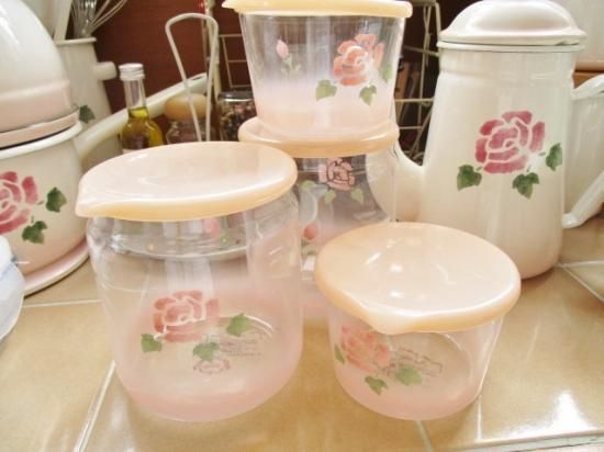 マニーローズ テーブルキャニスター（S） - 「フランス雑貨マニー