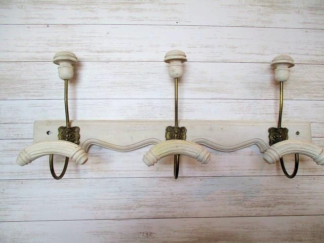 GC マンゴー コートフック トリプル(WH) - 「フランス雑貨マニー