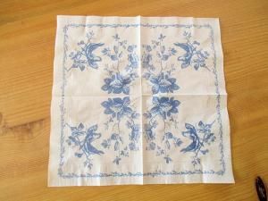 希少　メゾン・ド・マニー　ブルーローズ　エプロン　ポットカバー　セット売り 希少 メゾン・ド・マニー ブルーローズ エプロン ポットカバー セット