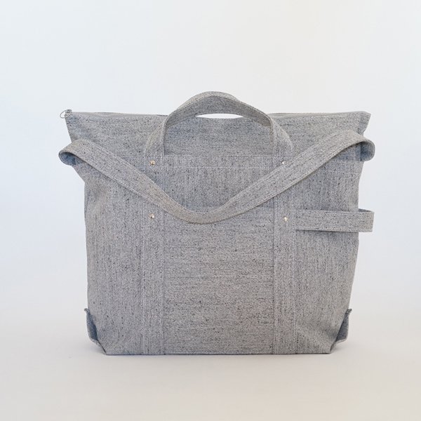 人気の定番ラインから TEMBEA CLUB TOTE BAG MEDIUM ICE GREY ＋α - バッグ