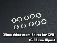 TS-141RC AtomicOffset Adjustment Shims for CVD (0.25mm, 10pcs)