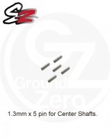 SZ-44GROUND ZERO 1.3mm x 5.0mm steel pins