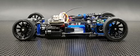 GLR-001-NES・GL Racing製 GLR 1/27 RWD Chassis - (W/O RX,ESC