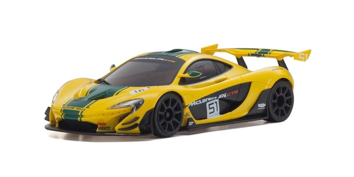 32324YG・京商製 ミニッツRWDシリーズ McLaren P1 GTR イエロー 